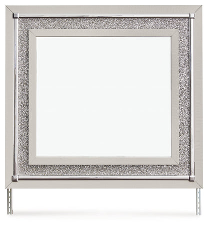 Zyniden Silver Bedroom Mirror - B2114-36 - Bien Home Furniture &amp; Electronics